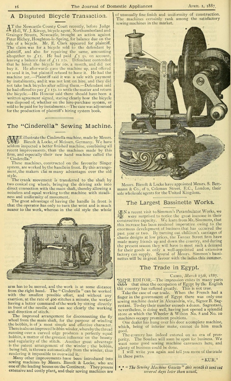 1887 BIESOLT &B LOCKE REVIEW BETTMANN & CO